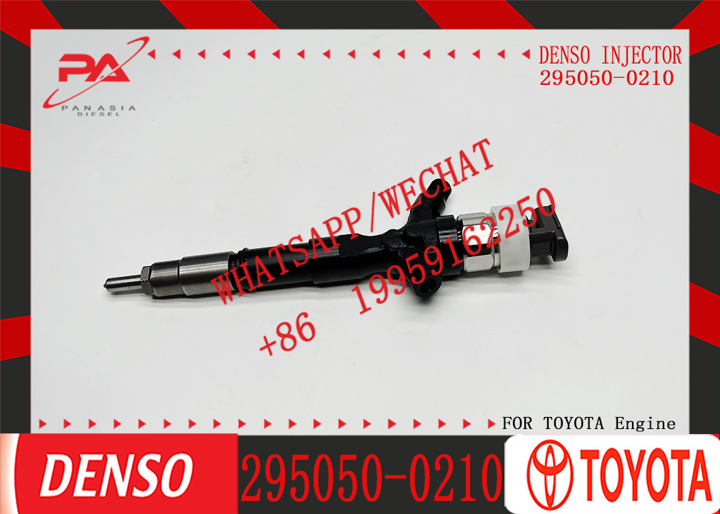Fuel Injectors 295050-0210 for Toyota Hiace Hilux 1KD-FTV 2KD-FTV Common Rail Fuel Injector 23670-30410