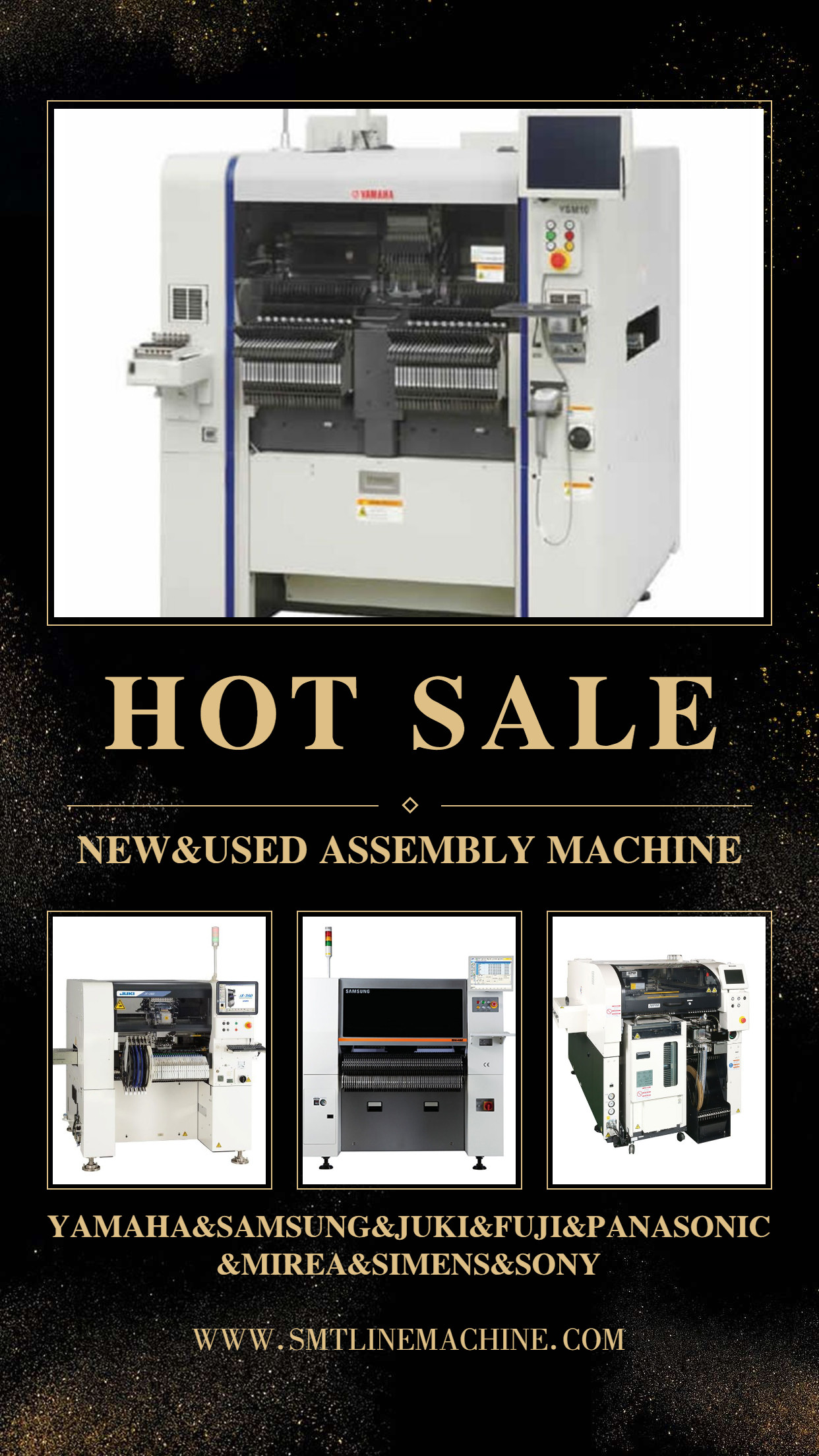 High Speed Automatic Smt Pick And Place Machine Yamaha Yv100ii