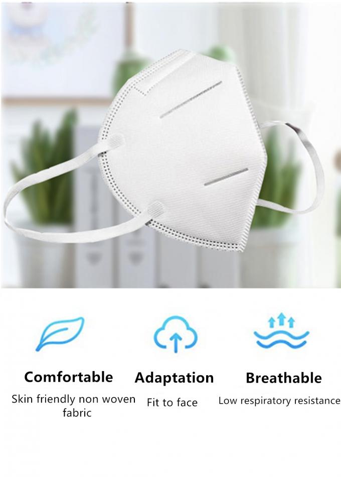 Heat Preservation Disposable Earloop Face Mask Anti Splash Soft Breathable