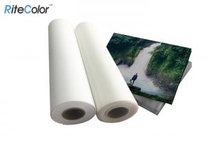 Buy cheap White 270gsm Wall Mural Polyester Canvas Rolls Matte Self Adhesive Blank Waterproof product