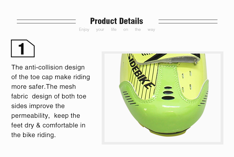 Microfiber Upper Mens MTB Cycling Shoes High Reliability With CE / ISO Certification