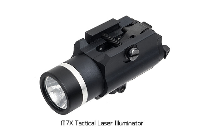 Outdoor Hunting / Camping Rifle 20mm Weaver Rail Flashlight M7X Tactical Laser Illuminator 6 Models