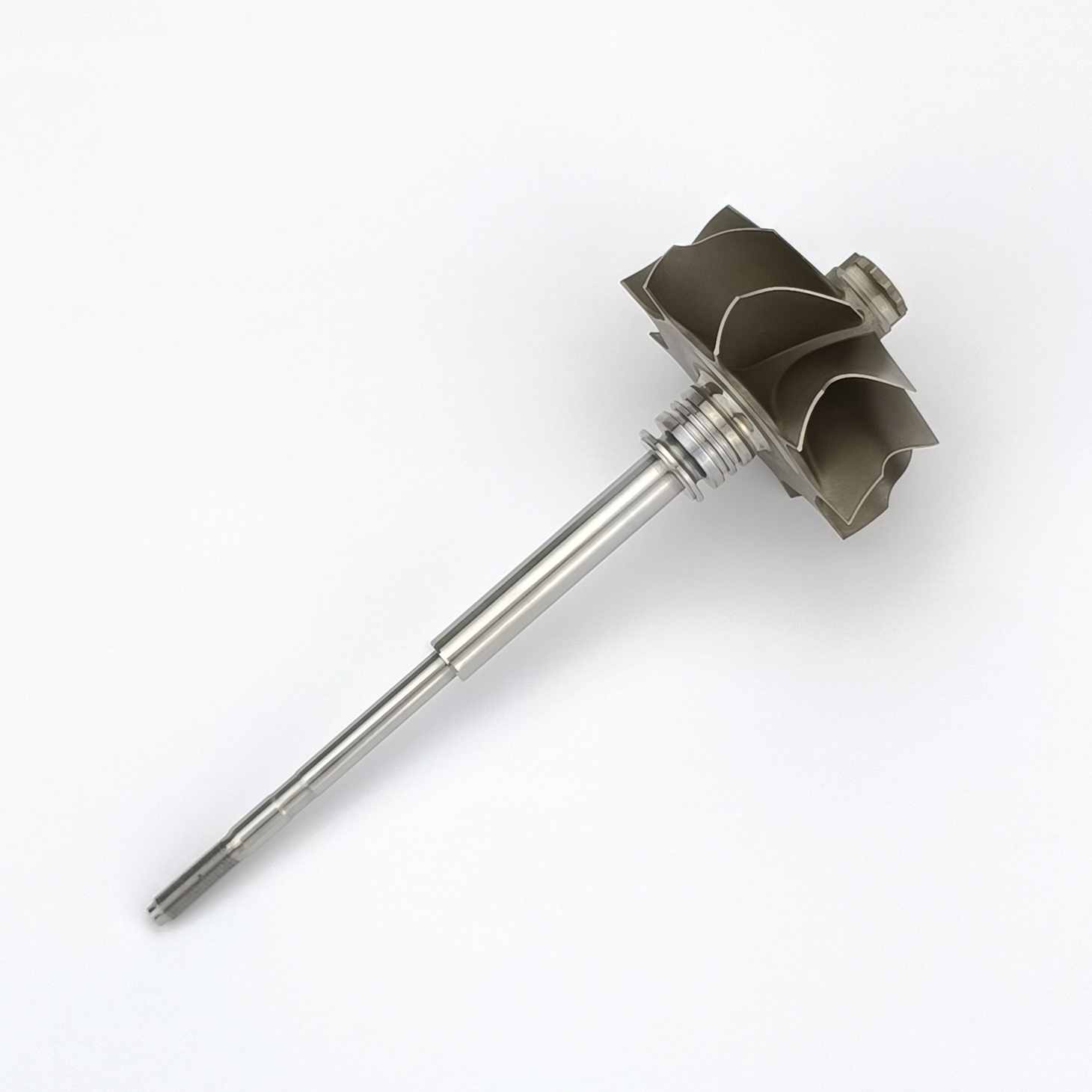 MS-TECH Turbo B58 Turbine Wheel Shaft Ind 60mm Exd55mm Blades 9 Length131mm