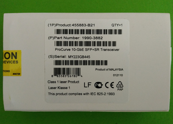 Optical Fiber Module 1 year warranty 455883-B21 455885-001 456096-001 10GB 850NM SFP+