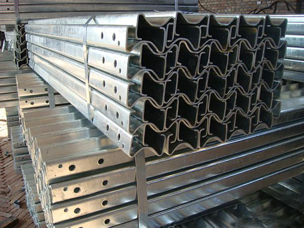Roadway Safety Hot Dippe Galvanized Sigma Post Manufactured In For Highway Guardrail