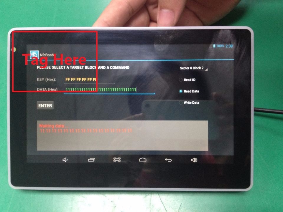 Demo apk for NFC