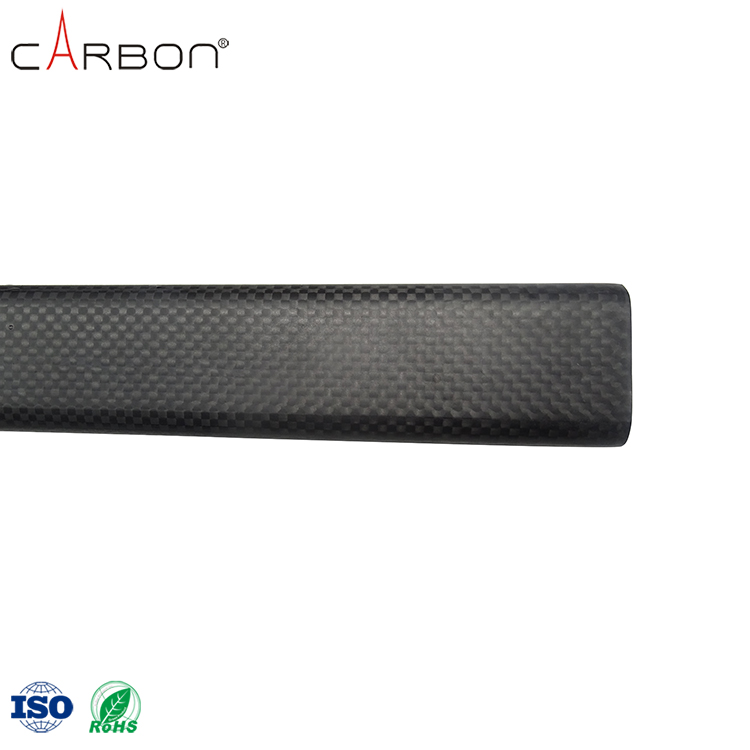 Non-volatile 3Mm Square Carbon Fiber Pipe for Shoe Production Process