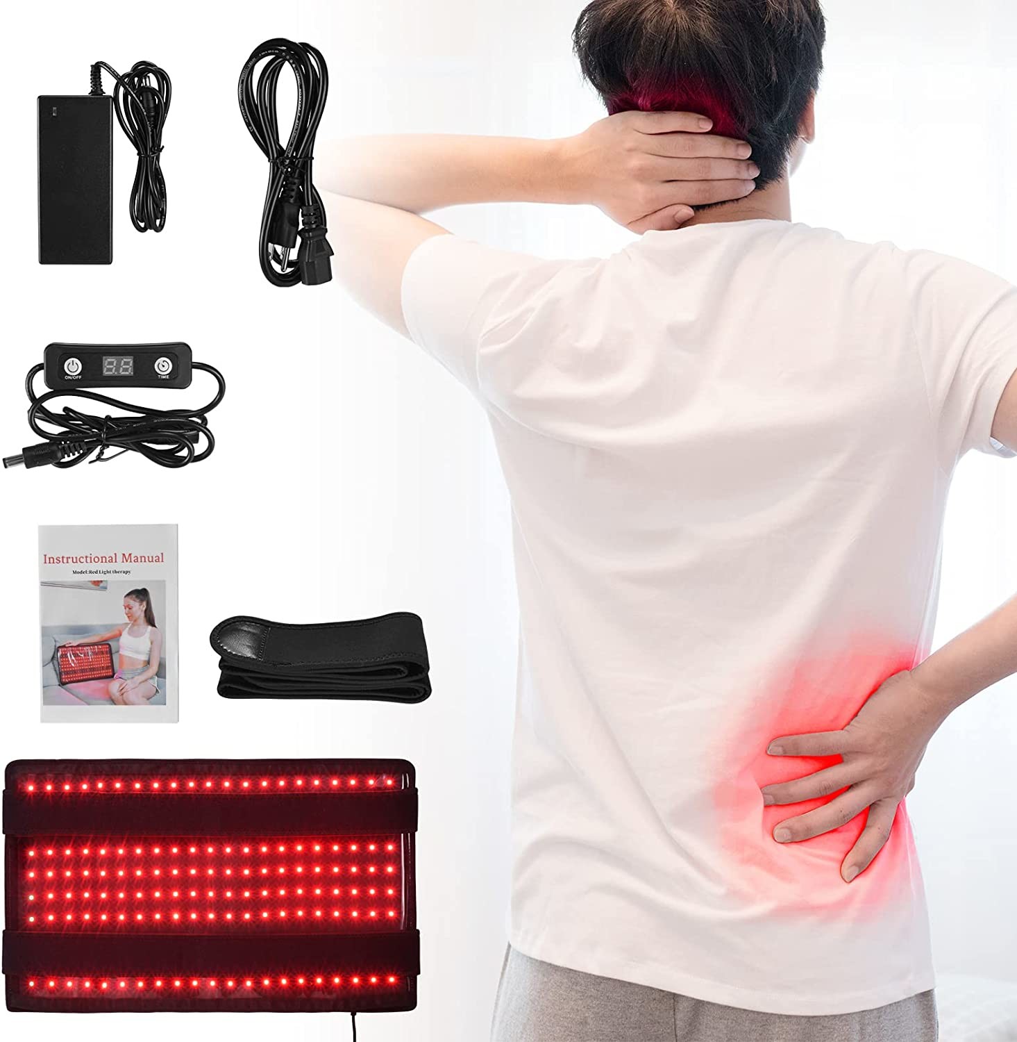 ODM 660nm / 850nm Infrared Red Light Therapy Belt For Horse Pain Relief