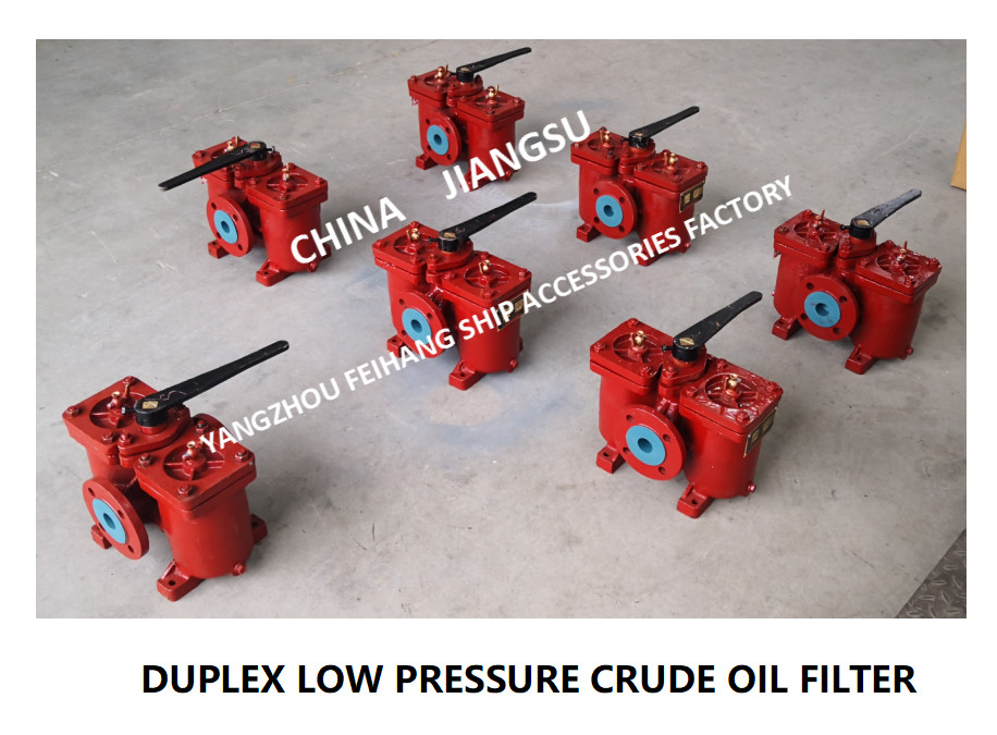 Marine Duplex Oil Filter And Duplex FUEL Oil Filter AS40-0.18/0.13 CB/T425-94 Cast Iron Body,With Filter Element