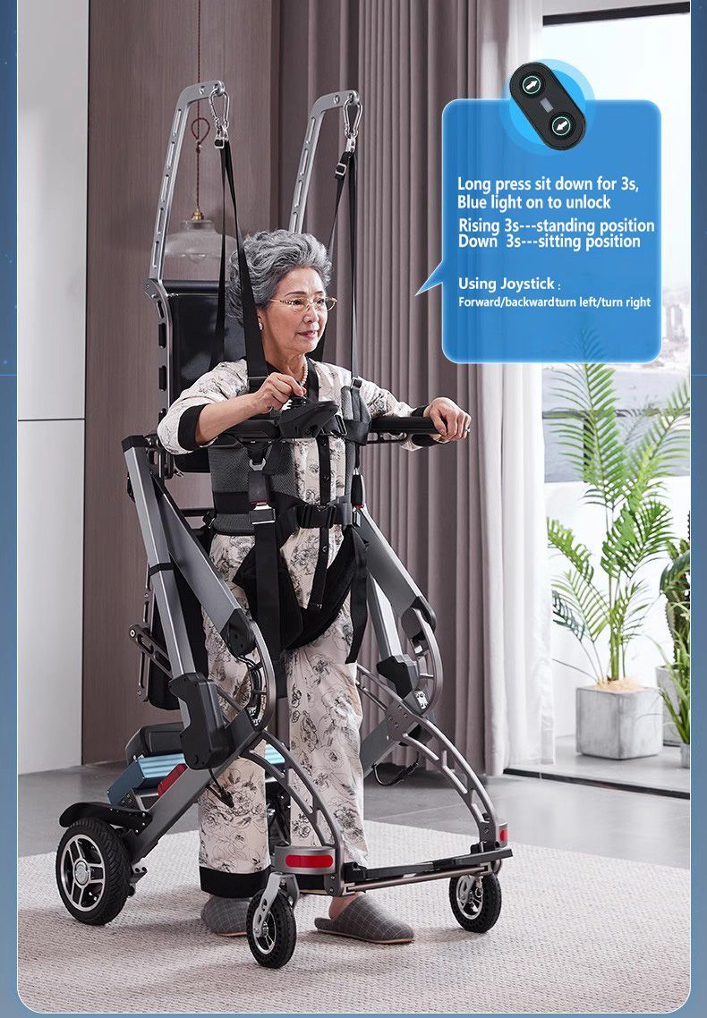 Multifunctional Electric Wheelchair for Assisted Walking and Recovery
