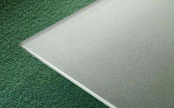 Water-Tolerant Acid Etched Glass Panels Frosted Stain Glass From 2mm To 19mm For Windows