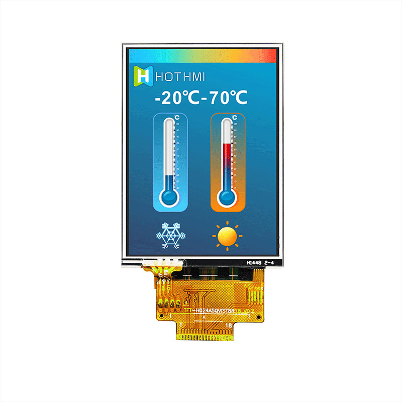 SPI 2.4 Inch Sunlight Readable TFT Resistive Touchscreen 240x320