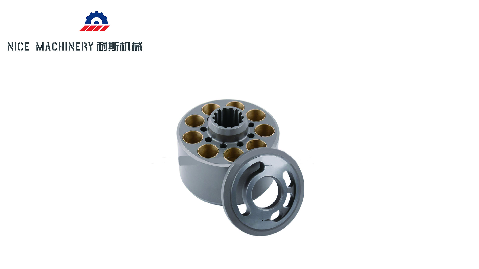 R215-7 DH215-7 Hydraulic Cylinder Block K3V112DT Kawasaki Pump Parts