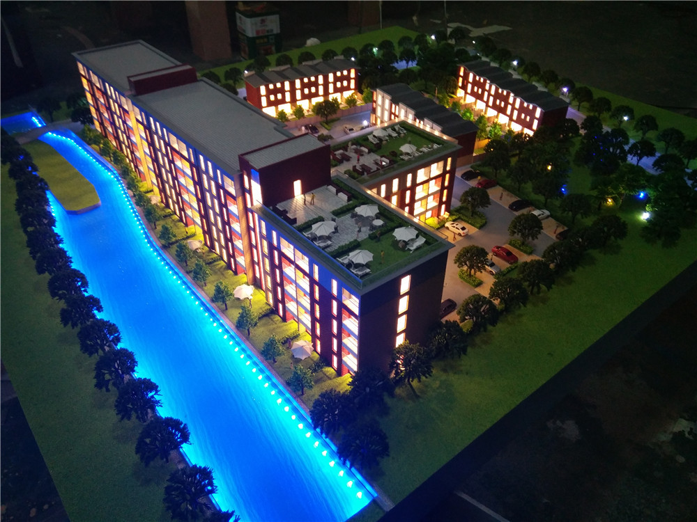Commercial Miniature Architectural Models UK Residential Building Style