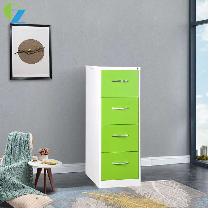 KD Structure Letter Size Vertical Steel Filing Cabinets 4 Drawer Office