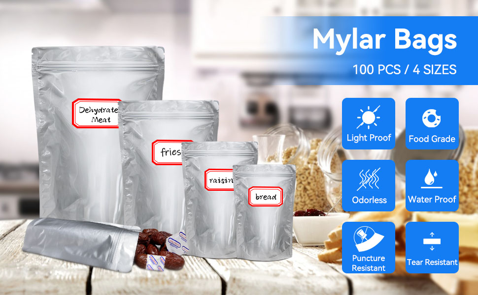 FDA Custom Mylar Bag Aluminum Foil Sachet