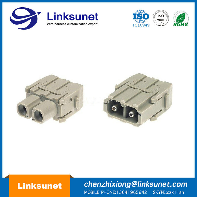 Two Modula Industrial Wire Harness Crimping Harting Industrial Connectors