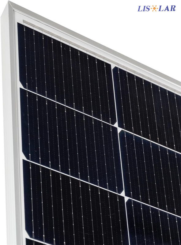 182mmx182mm Half Cell Rigid Solar Panels Fuse Rating 20A 550W Mono Solar Panel