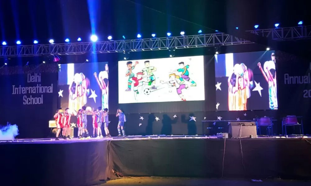 CE 250*250 Module P3.91 Outdoor Rental LED Display For Wedding Stage Event