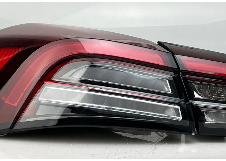 For Maserati Ghibli Led Taillight Assembly 14-20 Retrofit Old To New Rear Tail Light Flowing Turn Brake Car Accessory