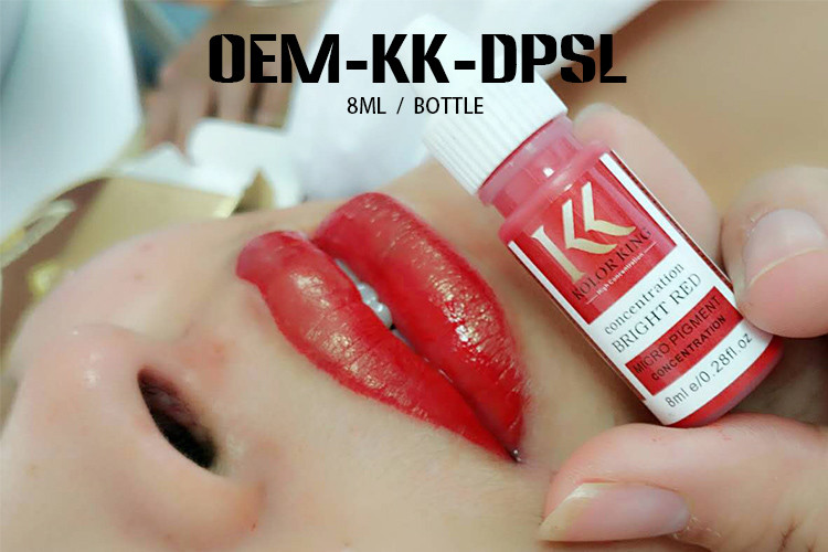 High Concentration Long Lasting Micro Pigment for Permanent Makeup Lips Tattoo