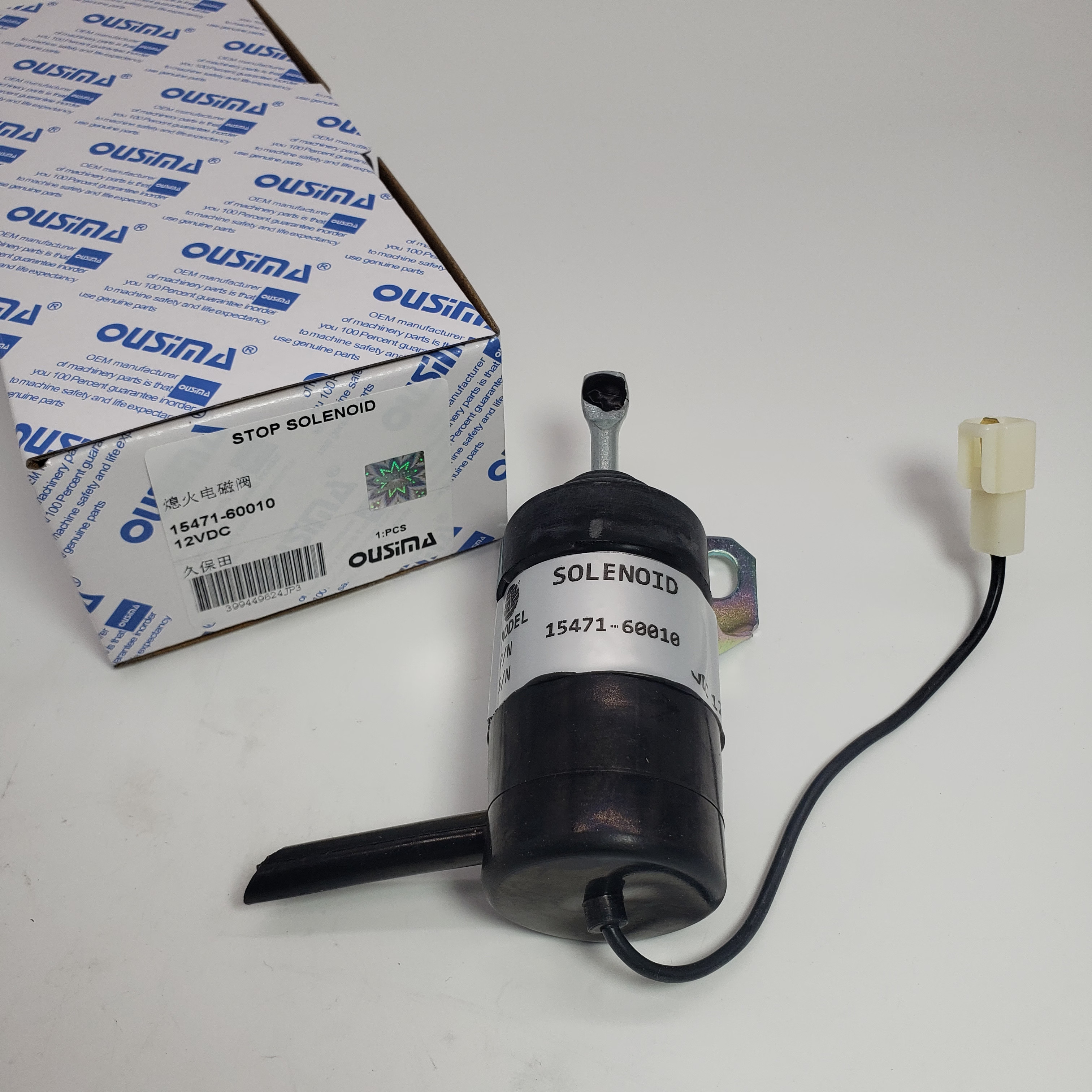 15471-60010 Shutoff Solenoid Valve For Kubota L2250 L2650 L2850 L3010