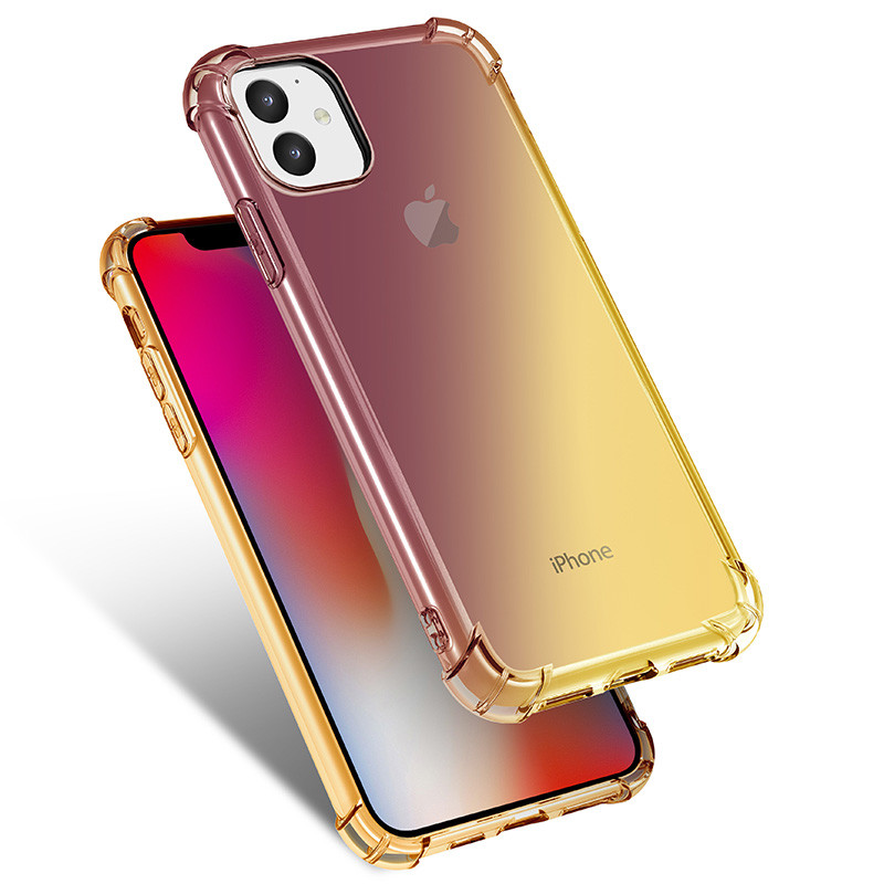 iPhone 11 TPU Cover Rainbow Shockproof Case for Apple iPhone 11 2019