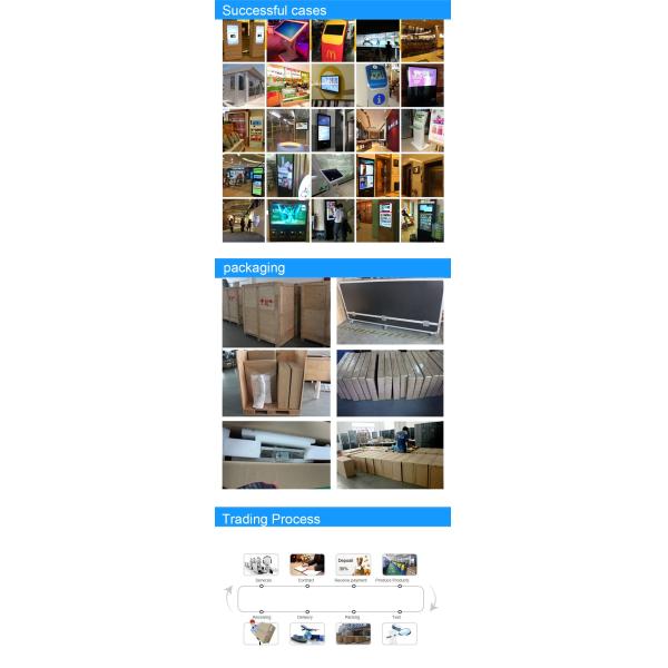 32 Inch Wall Mount Touch Screen With Calendar Digital Signage Advertising Sign Board
