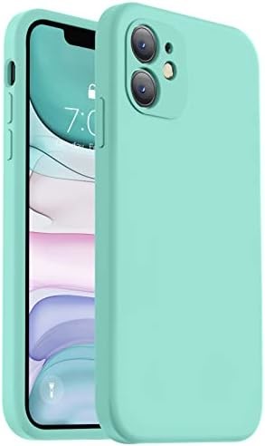 Compatible with iPhone 11 Case, Upgraded Liquid Silicone with [Square Edges] [Soft Anti-Scratch Microfiber Lining]