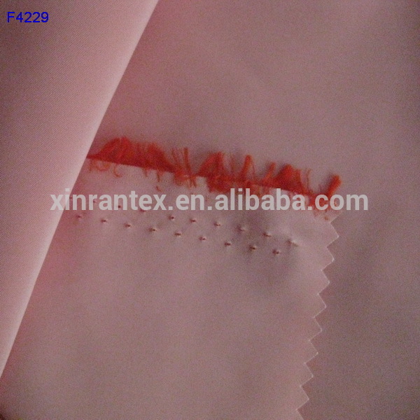 F4226 100%PES memory fabric for outdoor jacket