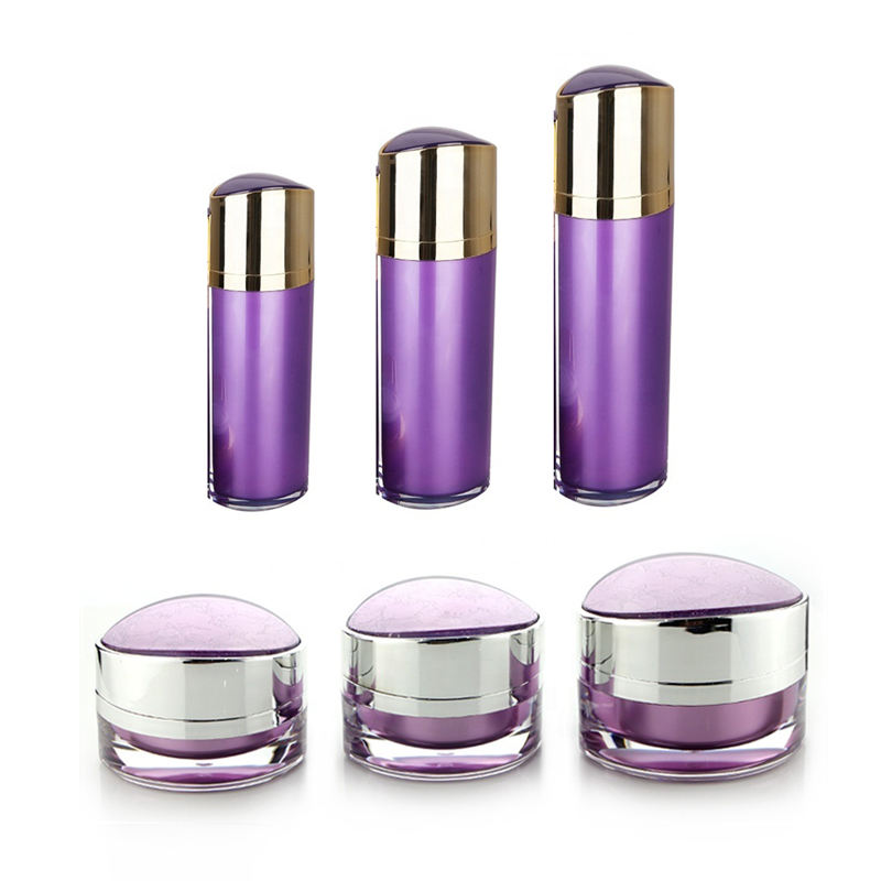Luxury Skincare Packaging Acrylic Serum Container / Cream Jar 15g 30g For Cosmetics