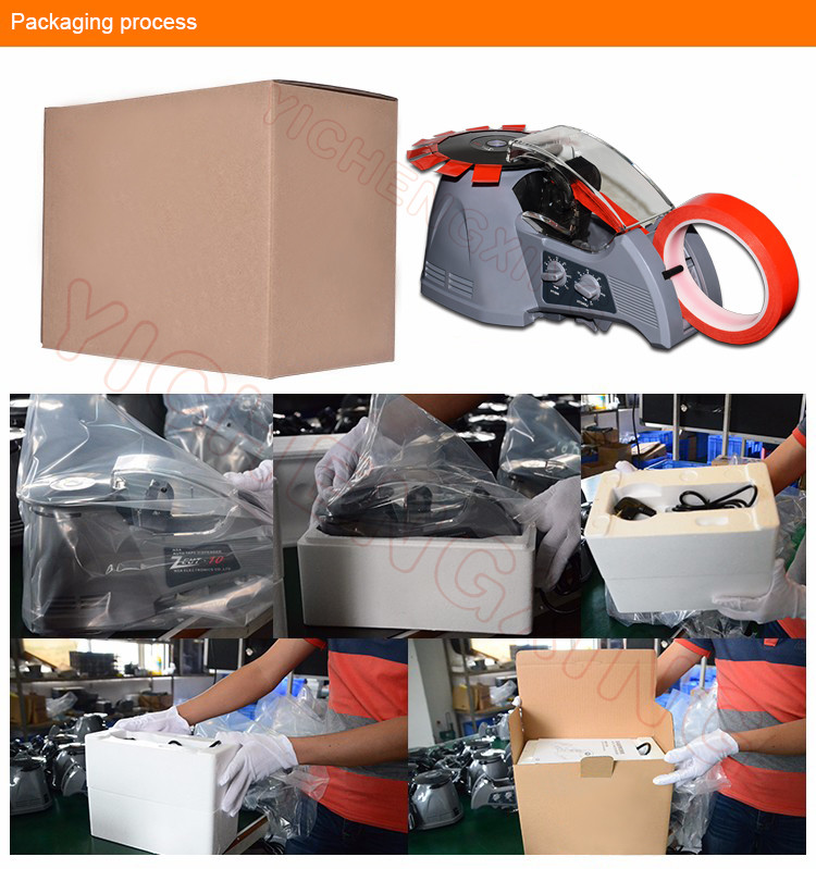 Safety Packing slight tape cutter design cutting tape tools machine tape dispenser RT-3700/ZCUT-870