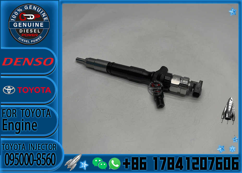 Common Rail Injector 23670-0L050 095000-8290 095000-8560 23670-09330 For Toyota Hilux 1KD-FTV 3.0L