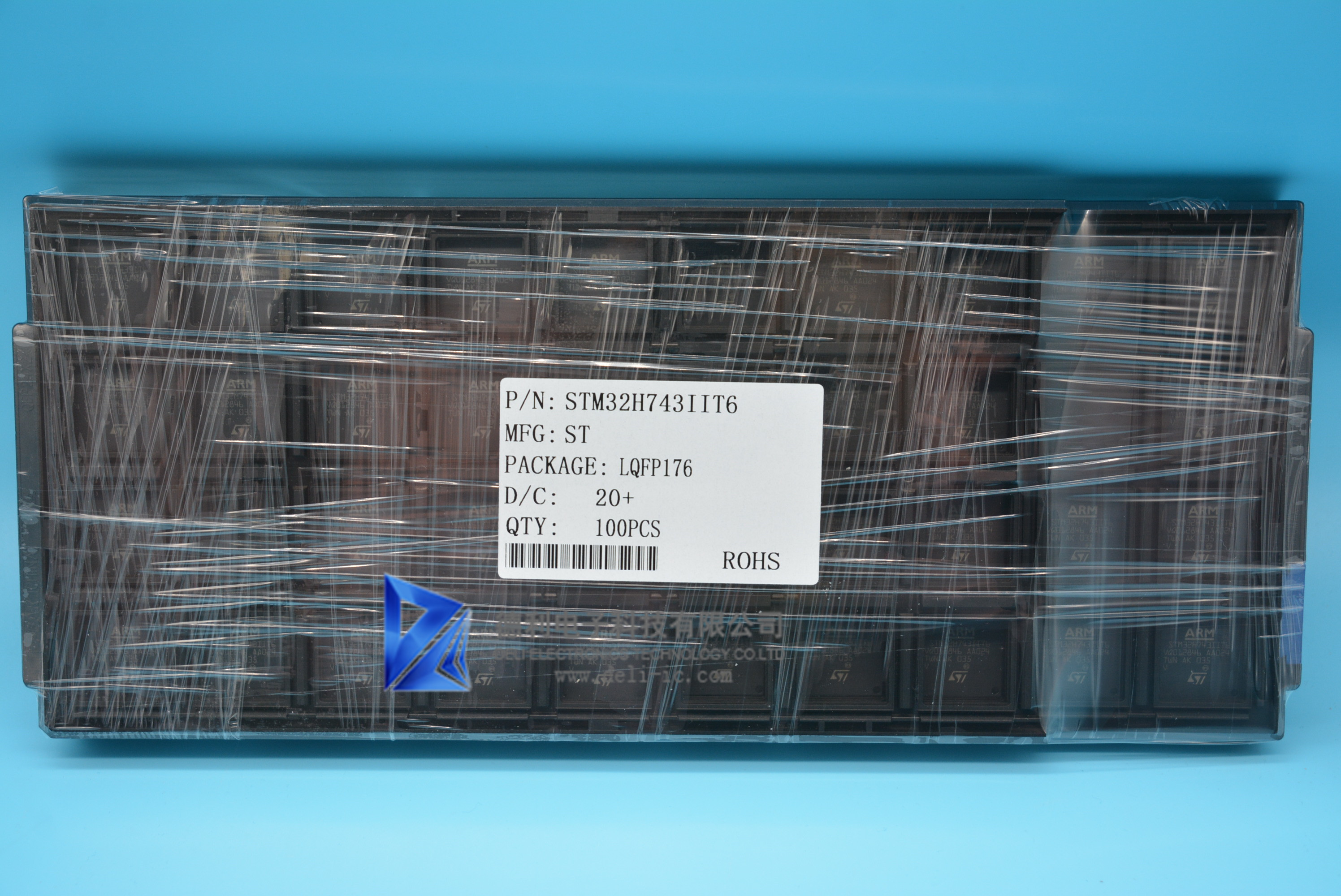 LQFP176 480MHz External Memory Peripherals IC STM32H743IIT6