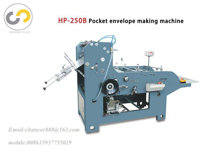 Automatic chinese style pocket envelope folding machine for sale