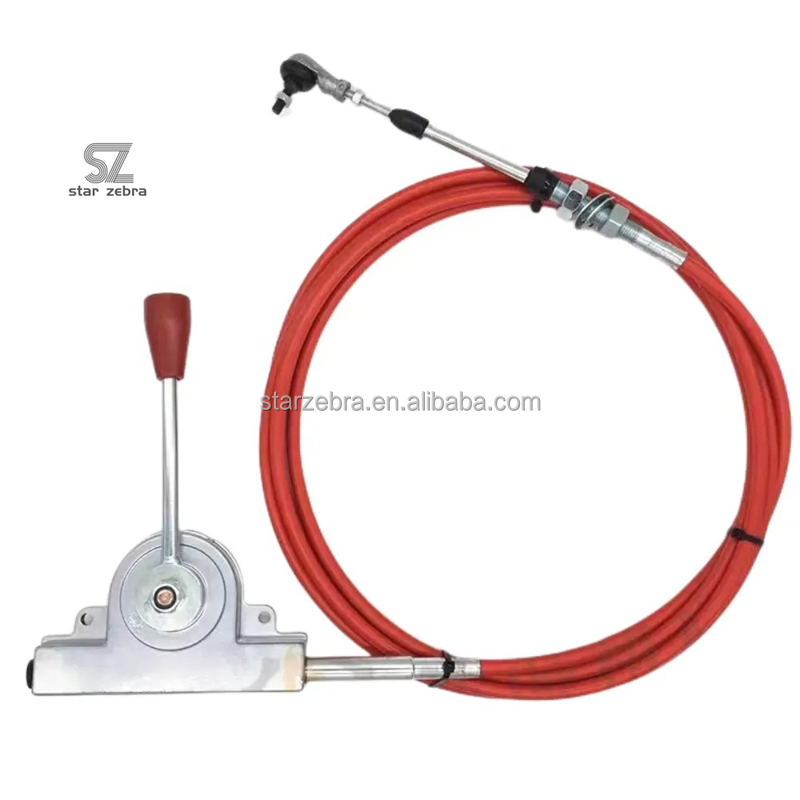 Construction Works Essential Throttle Cable for Excavator Parts Modified Manual Carter Hitachi Daewoo Hyundai Kobelco