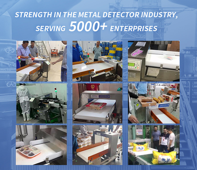 High Accuracy Food Grade Metal Detector For 110v 220v Production Line