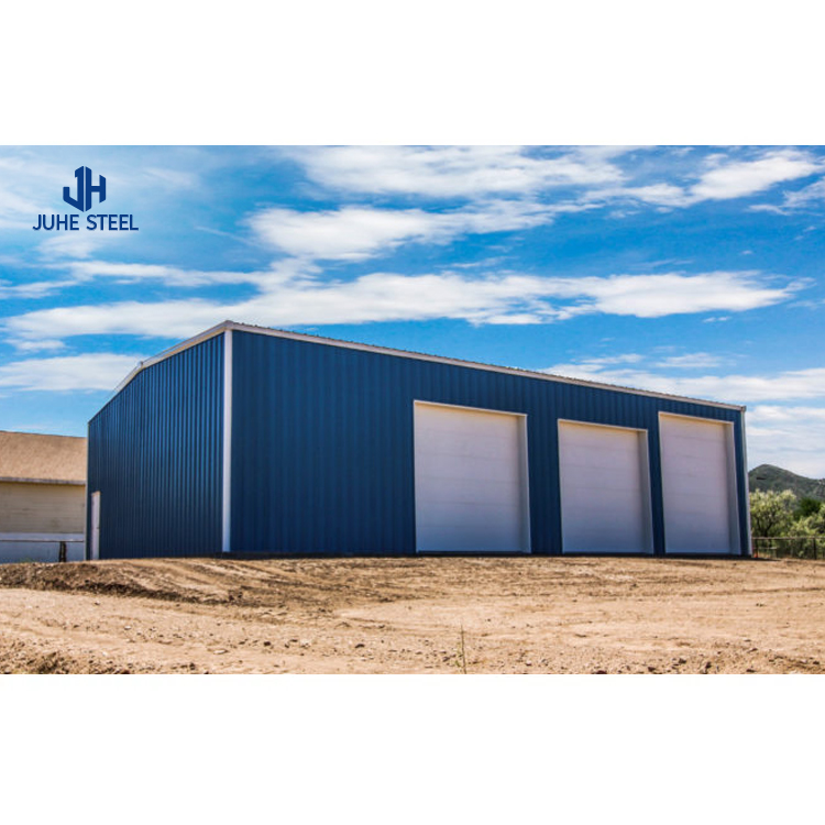 Portable Shelter Prefabricated Metal Car Canopy Garage with Solid H-shape Steel Beam