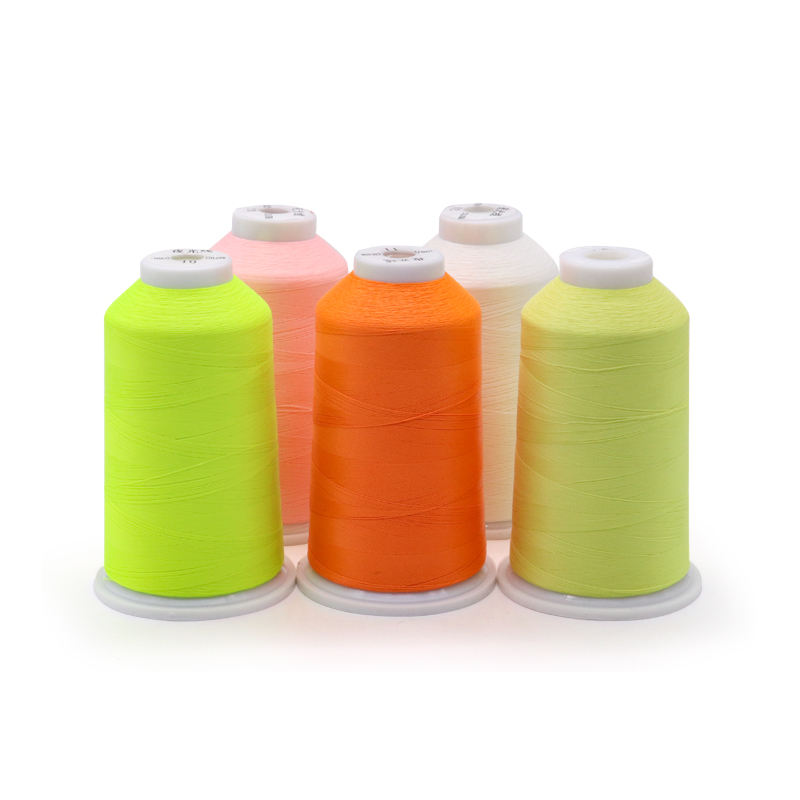 120D/2 150D/2 300D/2 Polyester Color Changing Embroidery Thread for Machine Embroidery