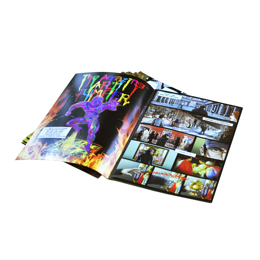 Oversized Novel Book Printing Waterproof Lamination Surface Finishing