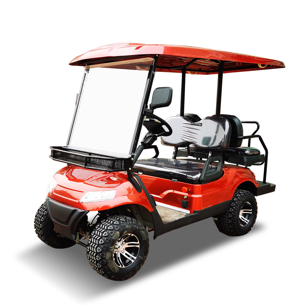4000 Life Cycle Beach 4 Seater Golf Cart Lithium Ion Battery Off Road 35mph 60V