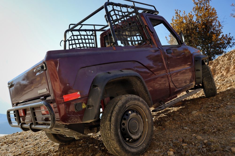 2024 New Chinese Pickup Trucks Electric Mining Truck With 10.5KW Rated Power