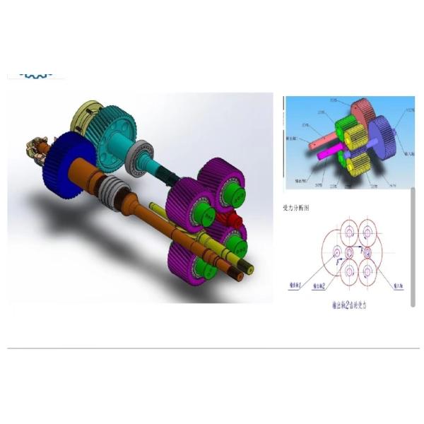 Twin Screw Extruder Elements GEAR Reducer High Torque Extruder