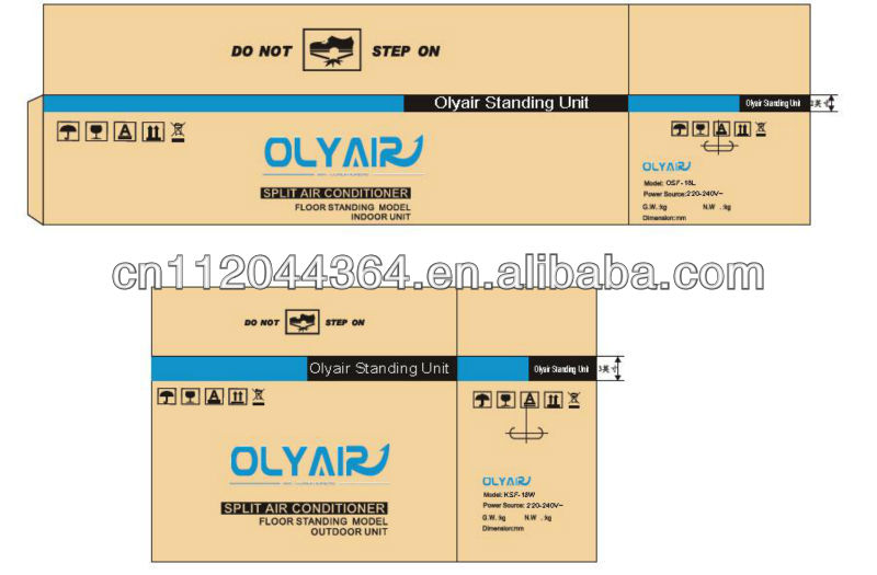 Olyair O series wall mounted type split air conditioner