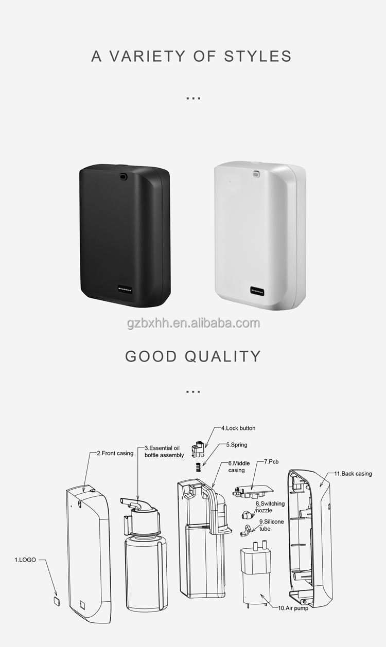 X60 Aroma Scent Diffuser Electrostatic Fragrance Oil Spray Machine Upscale