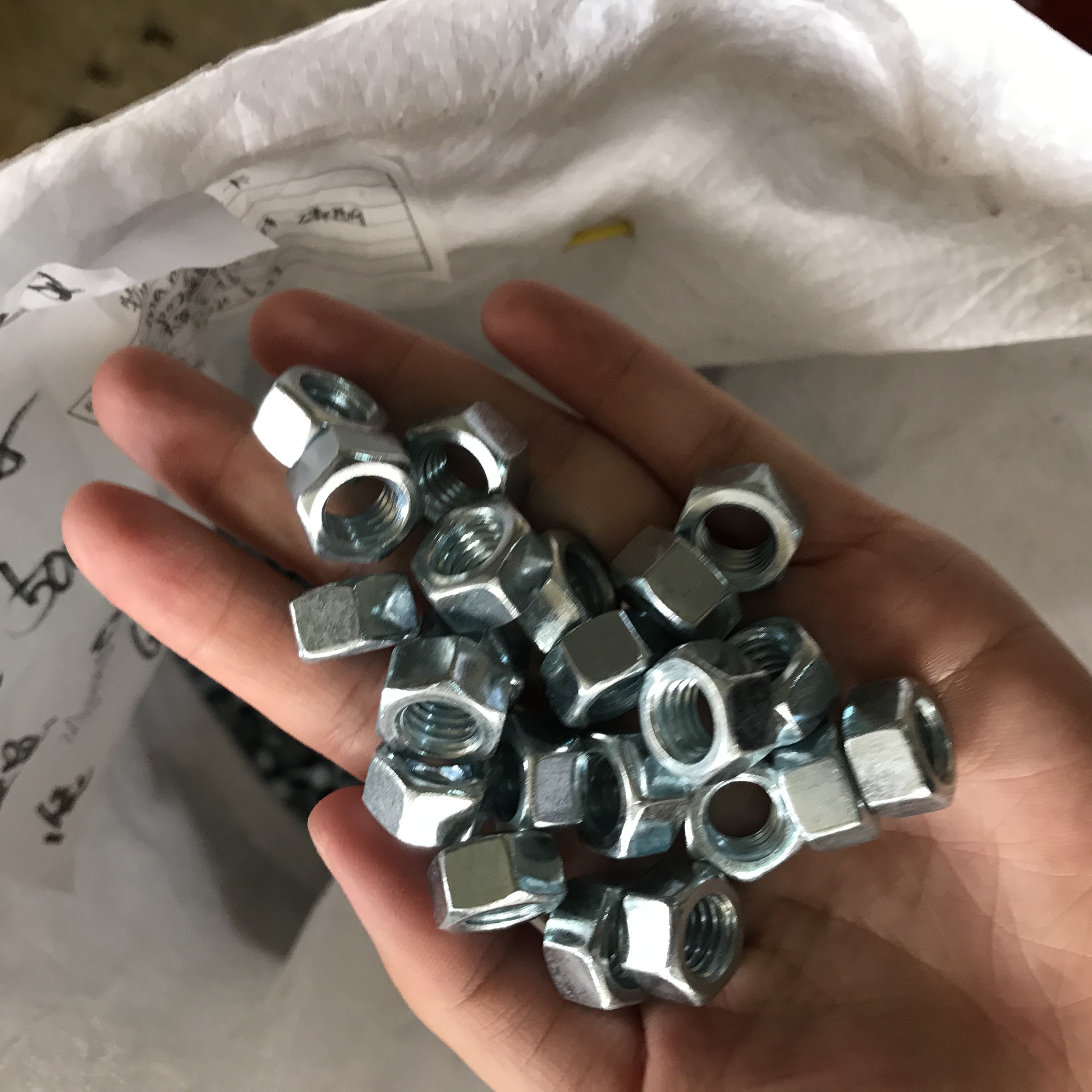A2 NPT Stainless Steel Bolts for Various Industrial Applications DIN934 M10