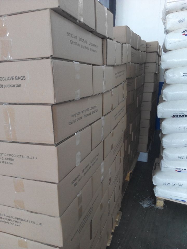PE packing bag for Asbestos fibers, large size thicker LDPE asbestos remove bags, Large Asbestos Waste Removal Bags, pac