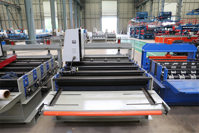 High Precision Steel Cut To Length Machine 6.5KW For Stainless Steel Coil