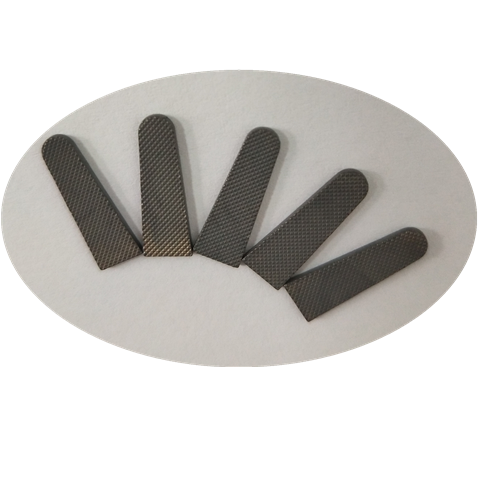 17x5.6×0.7mm Non Standard Parts Cemented Carbide Tips For Surgical Needle Holder