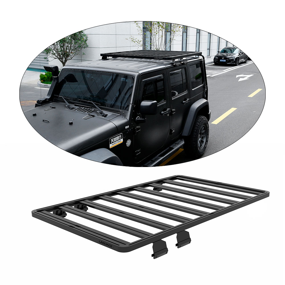 Universal Black Roof Rack Basket for 4X4 Cars Aluminum Alloy 1500X1425 Performance